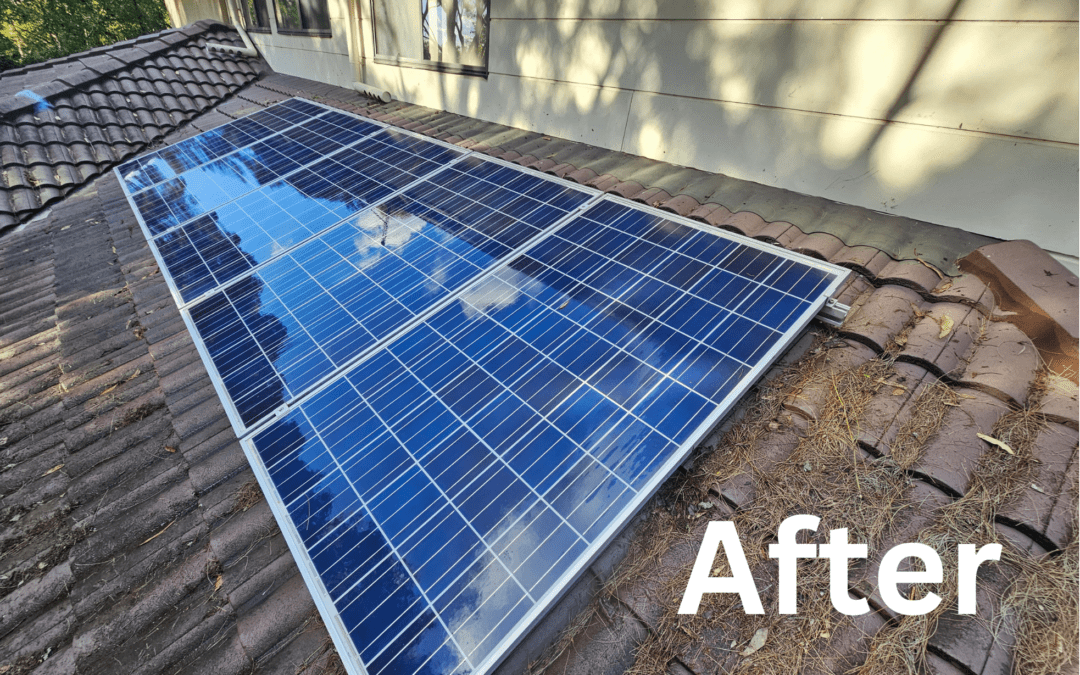Lidcombe Two-Storey Solar Clean
